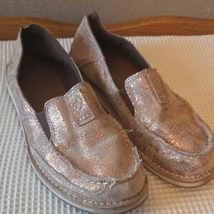 Ariat Kids Metallic Moccasins